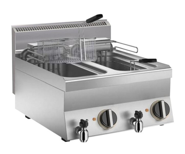 KBS Elektro Fritteuse 2 x 10 l Tischgerät, 10214304, 4059395095517