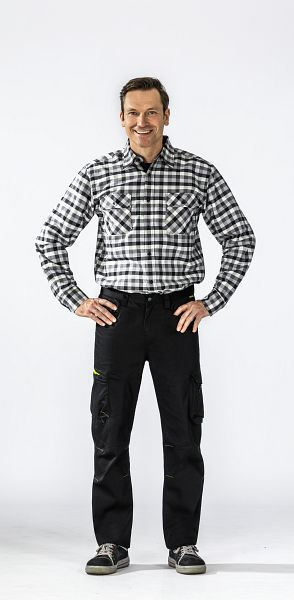 Planam Stretchline Bundhose, schwarz, Größe 25, 6610025