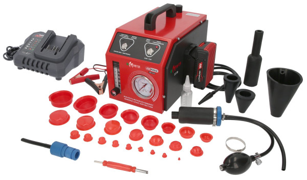 KS Tools Nebelmaschine zur Lecksuche, mit 2 Ah Akku, 36-tlg, 550.1470