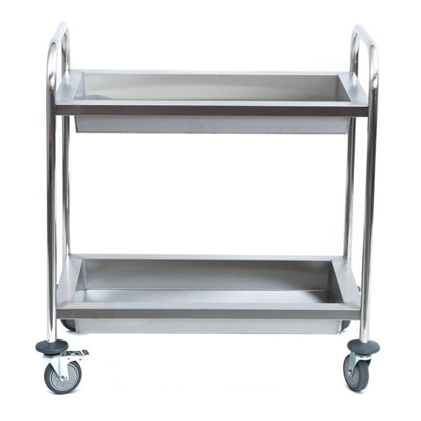 ALLPAX Servierwagen Gastro, 2 Wannen, 10014255, 4251325846620
