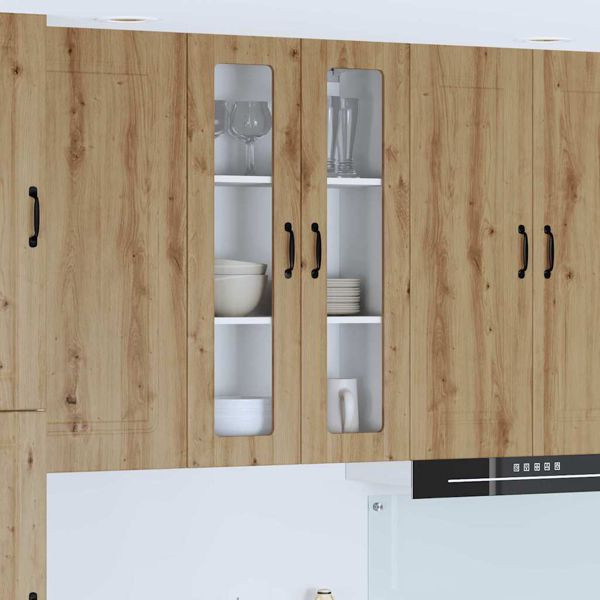 vidaXL Küchenwandschrank Artisan-Eiche 60 x 31 x 100 cm Holzwerkstoff, 885184