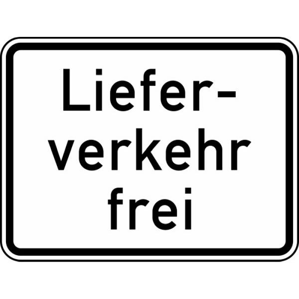 Stein HGS Lieferverkehr frei Nr. 1026-35, 562x750 mm / RA2 / Flachform 3 mm, 1026-35-323