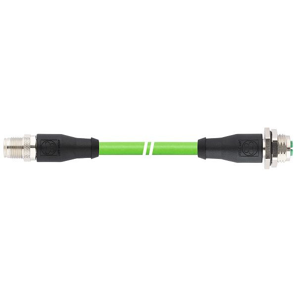 LAPP vorkonfektioniertes Ethernetkabel IE-6A-M12XF-S-1-P-4-26-7-OE, 2172354