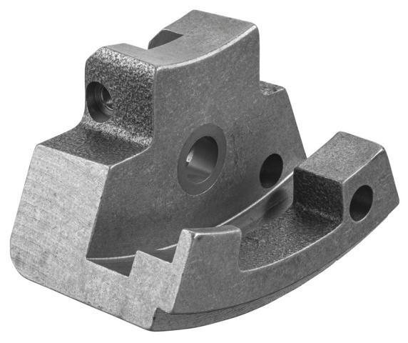 REMS Schließstück montiert, Maße (LxBxH): 80 x 50 x 50 mm, 341020