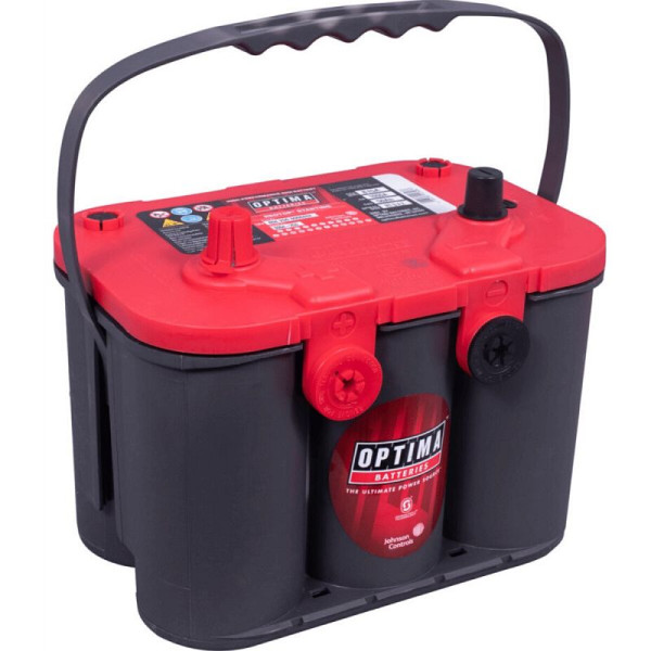 Optima RedTop RT U 4,2 AGM Starterbatterie 12V 50Ah 815A, RTU4,2L
