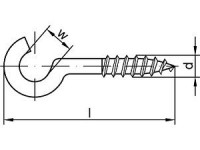 Produktbild von ART 88141 Gebogene Schraubhacken Stahl Typ 11K 80 mm Kunststoff, weiß VE=S (100 Stück) ART 88141 Gebogene Schraubhacken Stahl Typ 11K 80 mm Kunststoff, weiß VE=S (100 Stück)