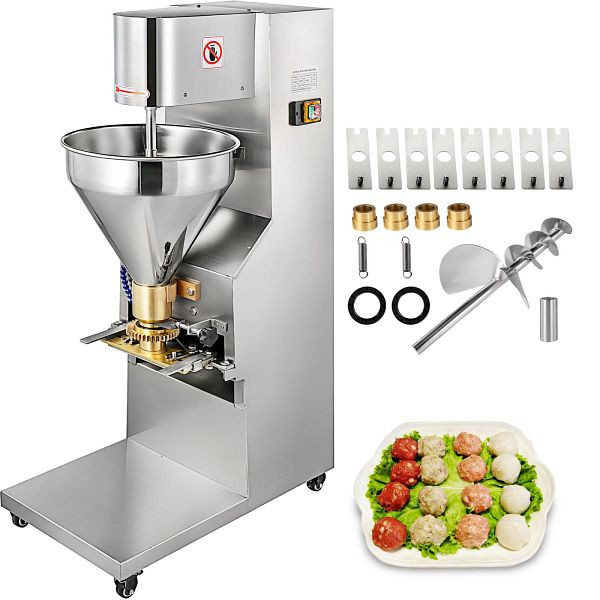 VEVOR Fleisch Ball Maschine, 1100 W, für Fisch, Rindfleisch, Schwein, Gemüsebällchen, RWJLS1100WO000001V2