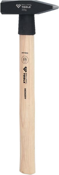 Brilliant Tools Schlosserhammer mit Hickory-Stiel, 300 g, BT073030