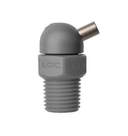 Loc-Line Hochdruckdüse CD 1/4", D=3mm, L=6,4mm, a=72° grau, L72069G