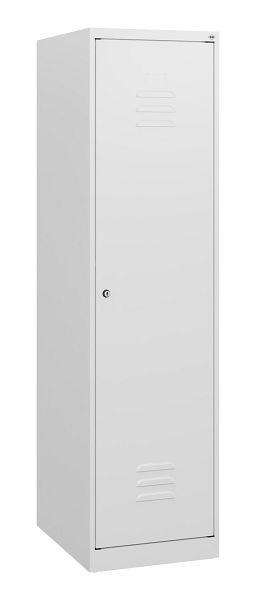 C+P Umkleidespind Classic PLUS, 1530x400x500mm, 9016/9016, Zylinderschloss, 0800005-12 S10015