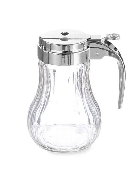 Hendi Honigspender, Edelstahlkopf, Glasspender, 452424