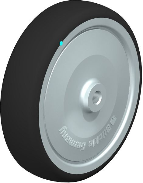 Blickle PATH 125/8KD-FK Rad aus Thermoplastisches Polyurethan, Grau, 846937