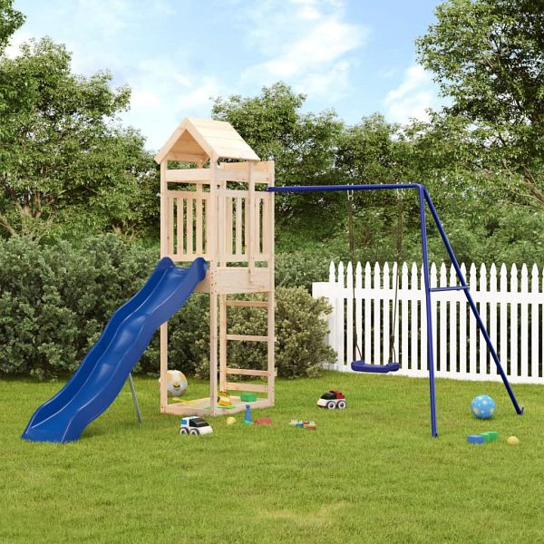 vidaXL Spielturm Massivholz Kiefer, 3156949, 8720845776114