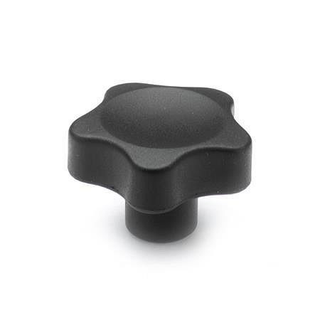 Ganter Sterngriffe mit Edelstahl-Buchse (GN 5337.4-25-M6), VE: 50 Stück, 5337.4-25-M6