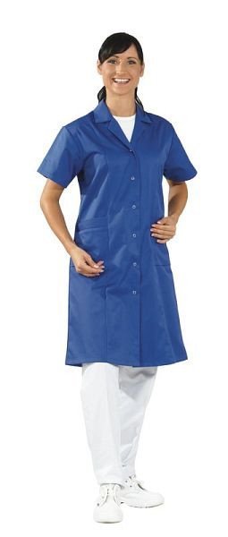 Planam Damen Berufsmantel Mischgewebe 1/4-Arm, kornblumenblau, Größe 36, 1611036