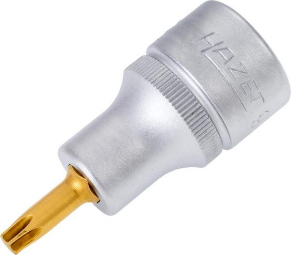 Hazet Schraubendreher-Steckschlüsseleinsatz TORX®, Vierkant hohl 12,5 mm (1/2 Zoll), Innen TORX® Profil, T27, 992-T27
