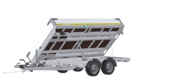 Eduard 3318 GD 3500 kg Dreiseitenkipper mit E-Pumpe und weiteren Extras, Maße: 1800 x 3300 x 300 mm, SW12285