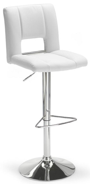 Deskin Barhocker ANZIO, Weiß, 410 x 510 x 925-1145 mm, 287278