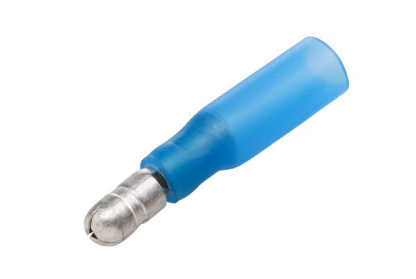 HELLA Leitungsverbinder, blau, von: 1.5mm², bis: 2.5mm², Rundstecker, Ø: 5mm, 8KW 744 766-003