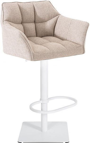 CLP Barhocker Damaso W Stoff, elfenbein, 101677381
