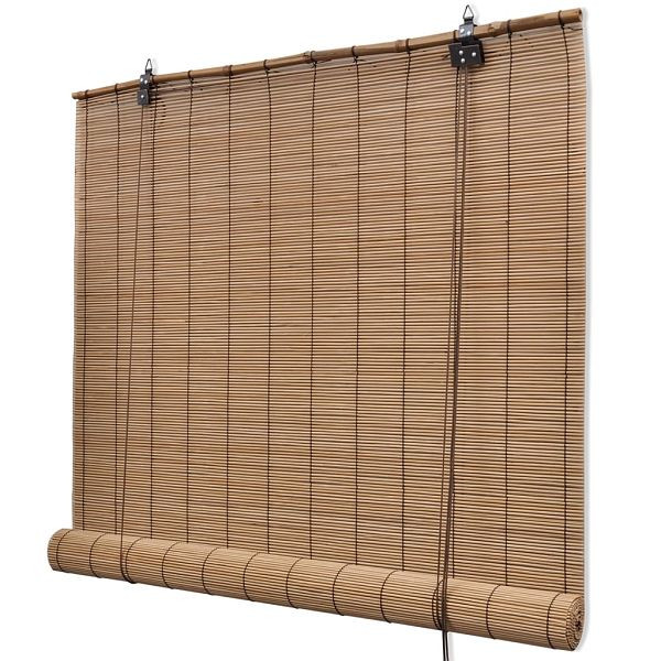 vidaXL Bambusrollo Braun 150x220 cm, 241331