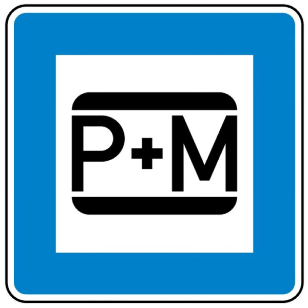 Stein HGS Parken und Mitfahren Nr. 316-50, 600x600mm /RA1/Flachform 3mm, 316-50-213