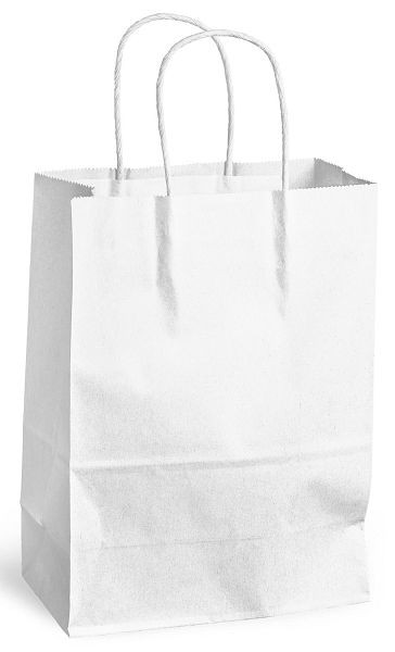 PACK´N POST Tragetasche - 320 x 120 x 410 mm, 200 Stück, weiß, 30108526