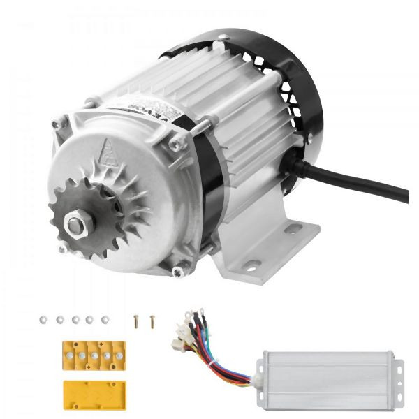 VEVOR 750W Bürstenloser Gleichstrommotor-Bausatz 48V 2700U/min mit Controller, ZLWSDJTJ750WXOI9PV9