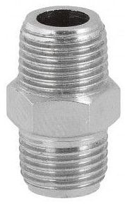 Airpress Doppelnippel 1", rostfreier Stahl, 37515, 8712418330137