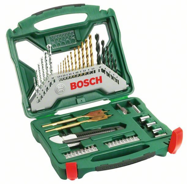 Bosch X-Line-Titanium Bohrer- und Schrauber-Set, 50-teilig, 2607019327