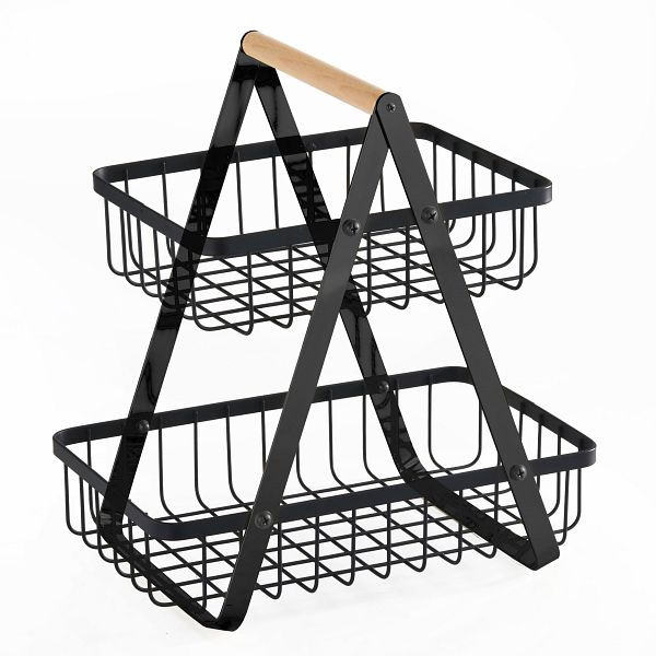 Stalgast Brot- und Obstkorb, 2-etagig 270x170x295 mm (BxTxH), TT4310270