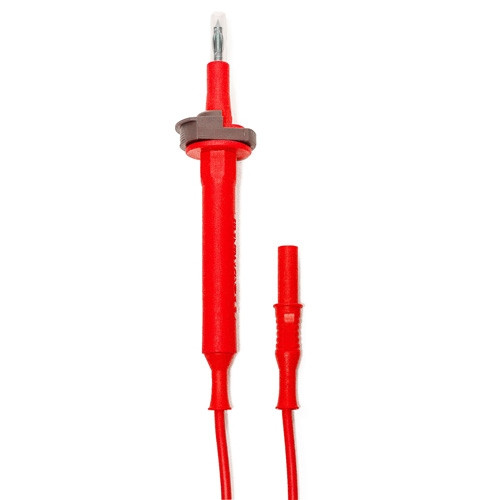 HT Instruments Sicherheitsmessleitung rot, mit zurückziehbarer Spitzenkappe, 1003120