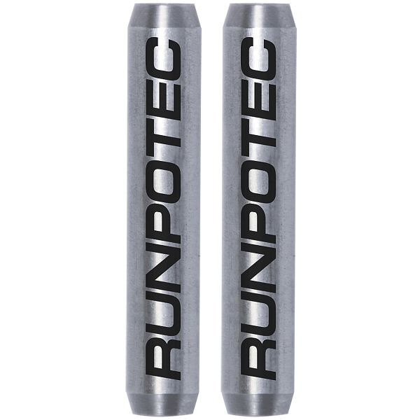 Runpotec Verbindungshülsen-Set Edelstahl VE: 2 Stück, Durchmesser 6 mm für Glasfaserstab, 20321