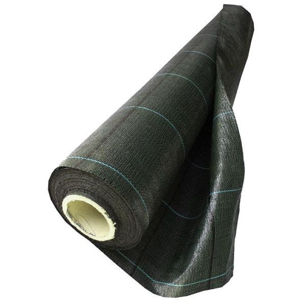 NOOR Unkrautblocker Profirolle Schwarz 100% PP, Größe etwa 1,0 x 100m Qualität 105 g/m², 010110UKROSC
