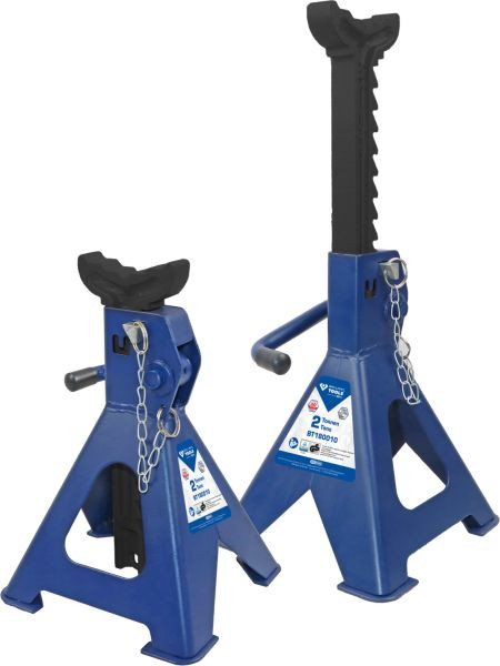 Brilliant Tools Unterstellböcke mit Schnellentriegelung, 2 Tonnen, VE: 1 Paar, BT180010