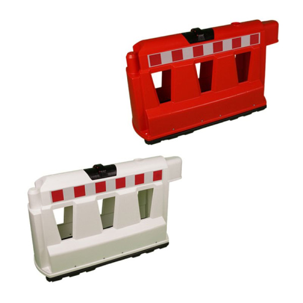 Stein HGS Fahrbahnteiler (Schrammborde) -Arizona-, aufdübelbar, rot, 34826