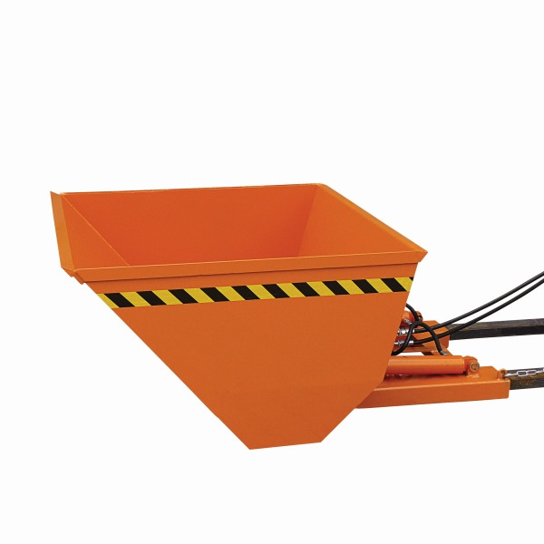 Eichinger Industrie Ladeschaufel mit hydraulischer Kippvorrichtung, 2500 kg, 1500 Liter reinorange, 20641400000000