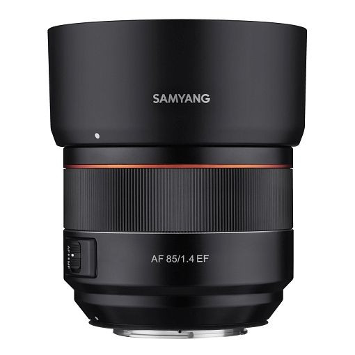 Samyang AF Fotoobjektiv 85mm F1.4 EF Vollformat Autofokus für Canon EF, 1022495