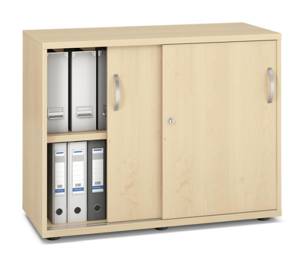 Deskin Schiebetürenschrank MULTI M pro, Dekor: Ahorndekor, BxHxT: 1000 x 780 x 420 mm, 250309