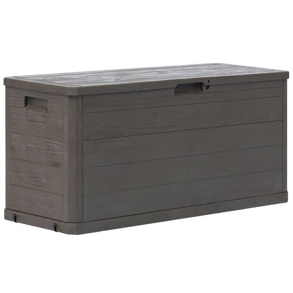 vidaXL Garten-Aufbewahrungsbox 280 L Braun, 45687