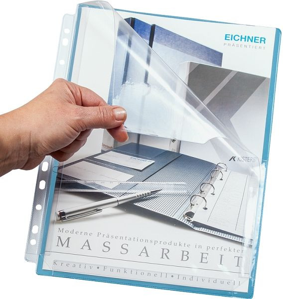 Eichner PVC-Dehnfaltentasche, Transparent, VE: 10 Stück, 9218-01056