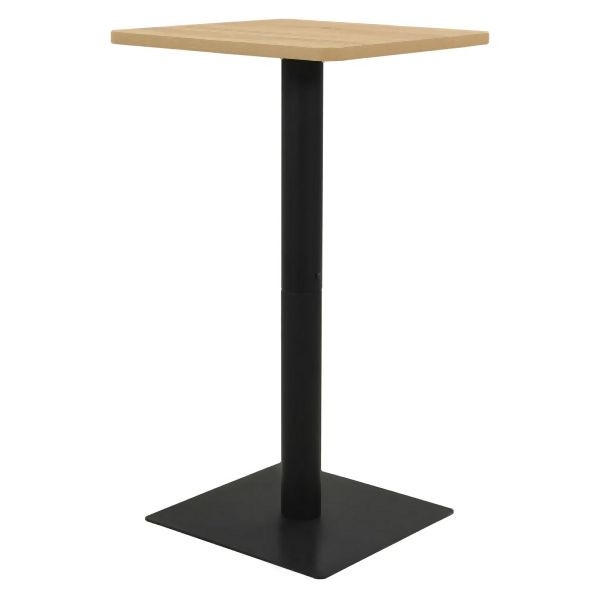 vidaXL Bistrotisch Eichefarben 50x50x107 cm, elegant, 321924