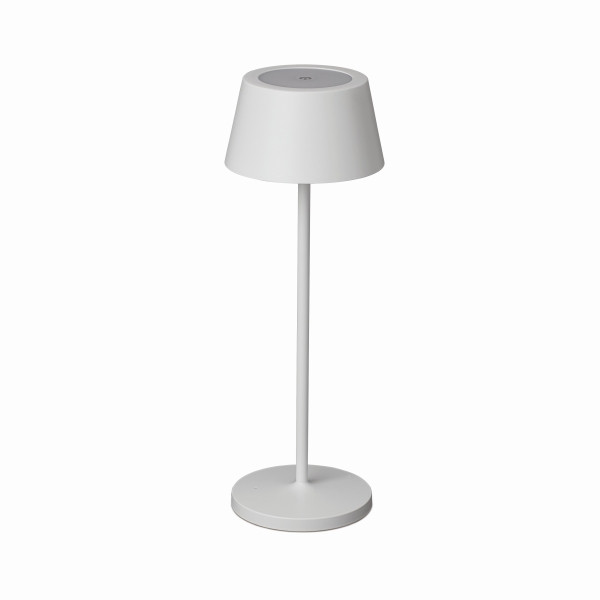 MAUL Akku LED-Tischleuchte MAULnina dimmbar, inklusive Ladestation, weiß, 8190802