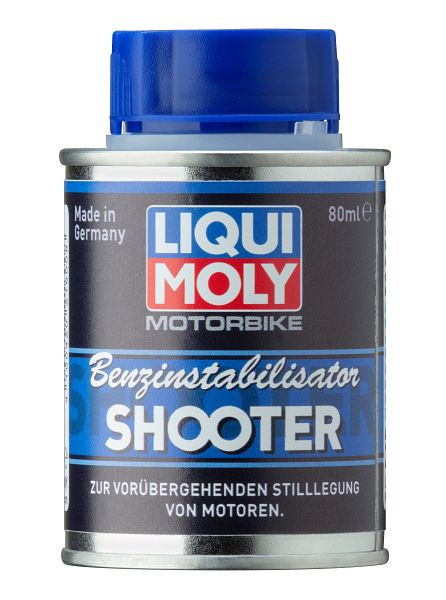 LIQUI MOLY Motorbike Benzinstabilisator Shooter, Dose Blech, VE: 0,08 Liter, 21600