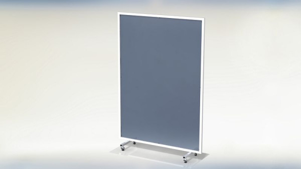Dringenberg Mobile Trennwand, Blechfüllung, 045438-7035-7035