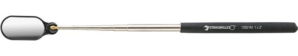 STAHLWILLE Teleskop-Edelstahlspiegel Gr. 1 x 2''/25 x 50 mm, Länge 178-914 mm, 77402550