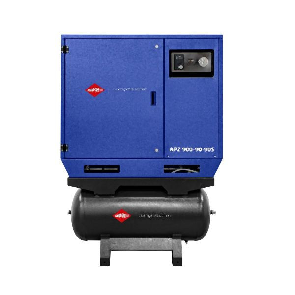 Airpress Flüsterkompressor APZ 900-90-90S 10 bar 2x90L K30 7.5 PS/5.5 kW 611 l/min, 34651-9090S