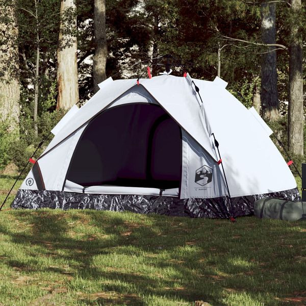 vidaXL Kuppel-Campingzelt 3 Personen Wei Verdunkelt Quick Release 4004196  gnstig versandkostenfrei online kaufen: groe Auswahl gnstige Preise |  PROFISHOP.de