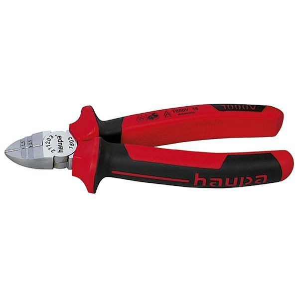 Haupa VDE-Seitenschneider Abisolierfunktion 160 mm, 211203