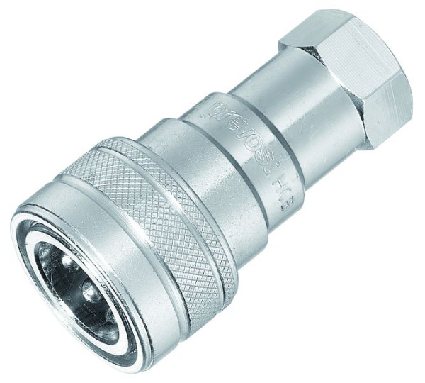 Prevost Hydraulikkupplungen ISO B, IG BSPP= G 3/8, Nenn- Ø= 10 mm, HCIB 101102